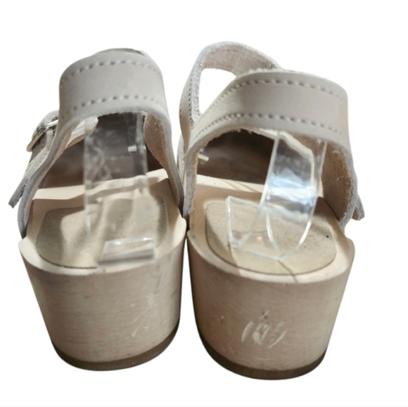 Sandgren's Saragasso Sand Nubuck Made In Sweden Scandinavian Clogs EU 38  US 8 - Picture 6 of 9